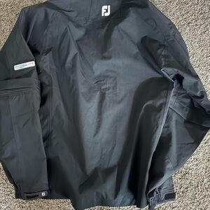 Black FootJoy Hydrolite Men's Golf Jacket